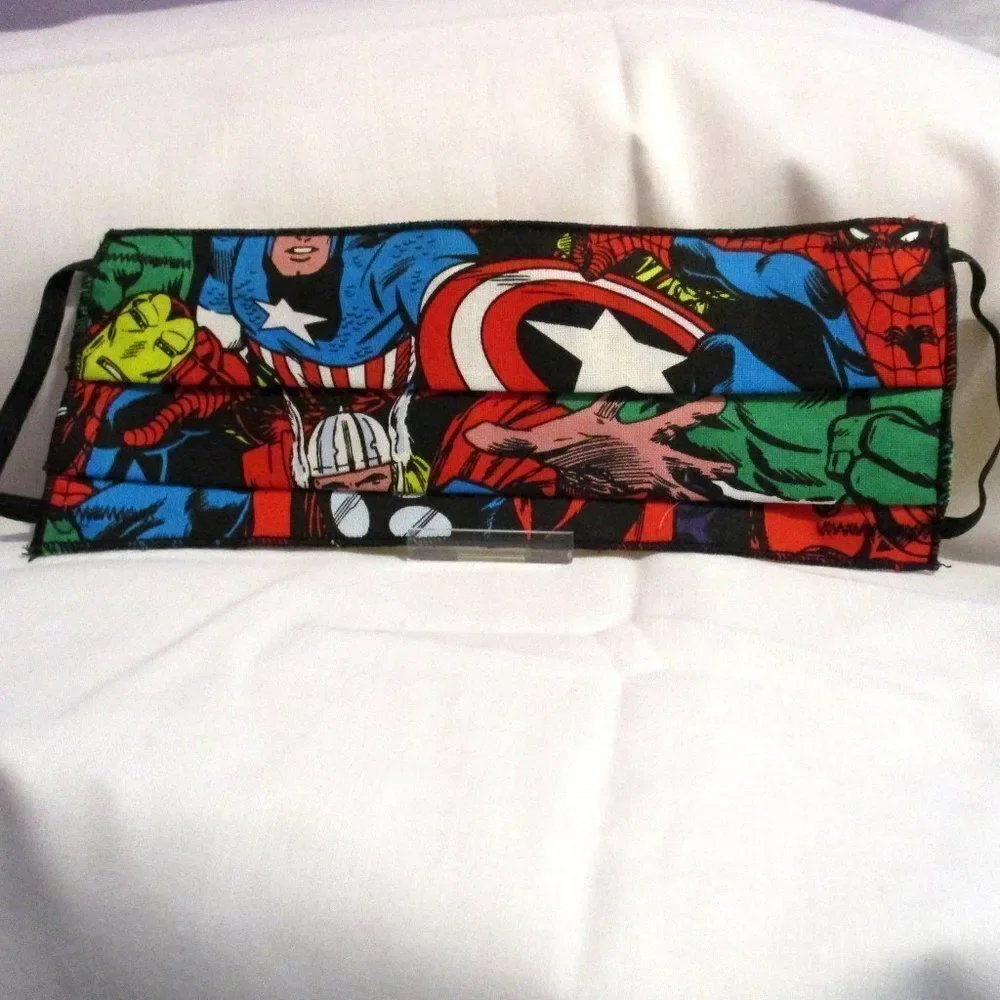 Handcrafted Marvel Face Mask Rev…